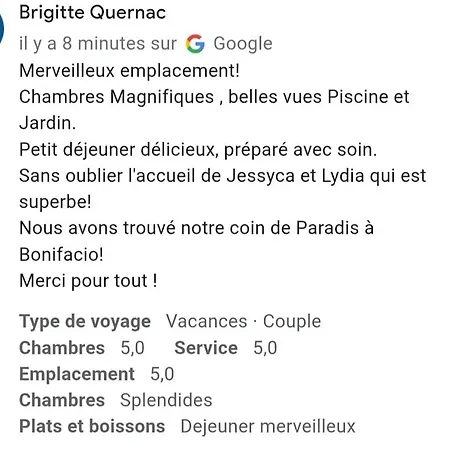 Bed & Breakfast Maison Mahana